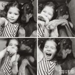 devojčica i pas petface